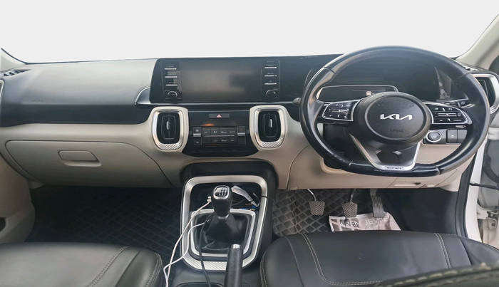 2022 KIA SONET HTX ANNIVERSARY EDITION 1.5, Diesel, Manual, 1,00,383 km, interior