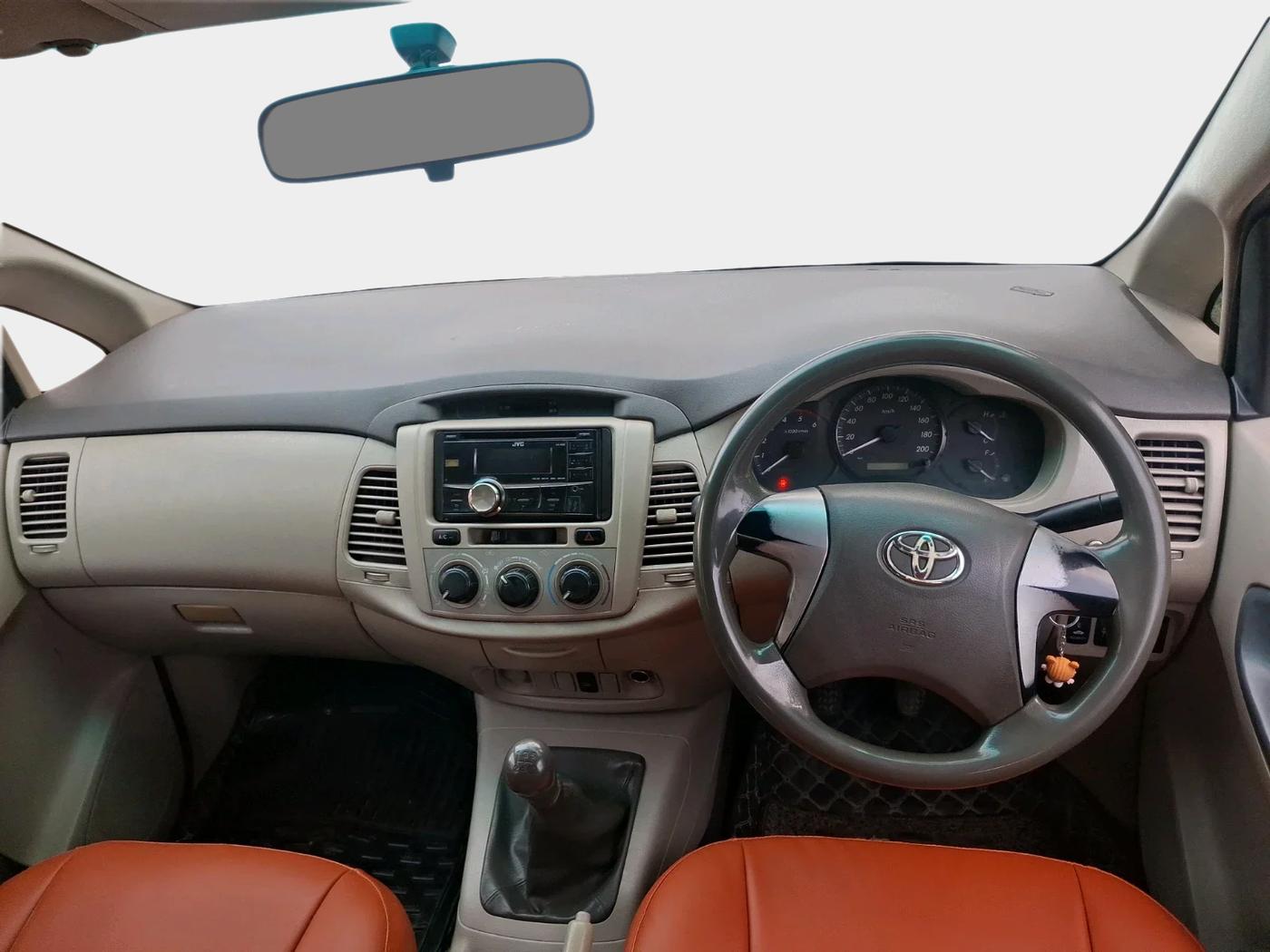 2012 Toyota Innova 2.5 G 7 STR, Diesel, Manual, 1,36,001 km, interior