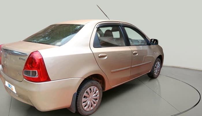 2011 Toyota Etios G, Petrol, Manual, 47,839 km, exterior
