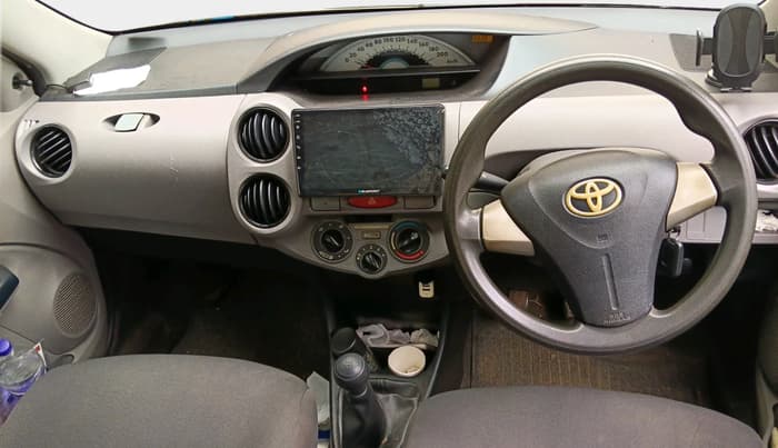 2011 Toyota Etios G, Petrol, Manual, 47,839 km, interior