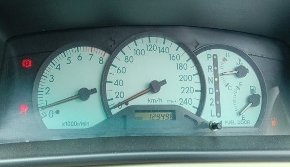 2005 Toyota Corolla H3 G 1.8, Petrol, Automatic, 1,29,498 km, interior