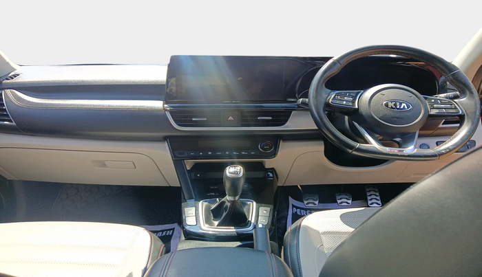 2019 KIA SELTOS GTX PLUS 1.4 PETROL, Petrol, Manual, 1,21,749 km, interior