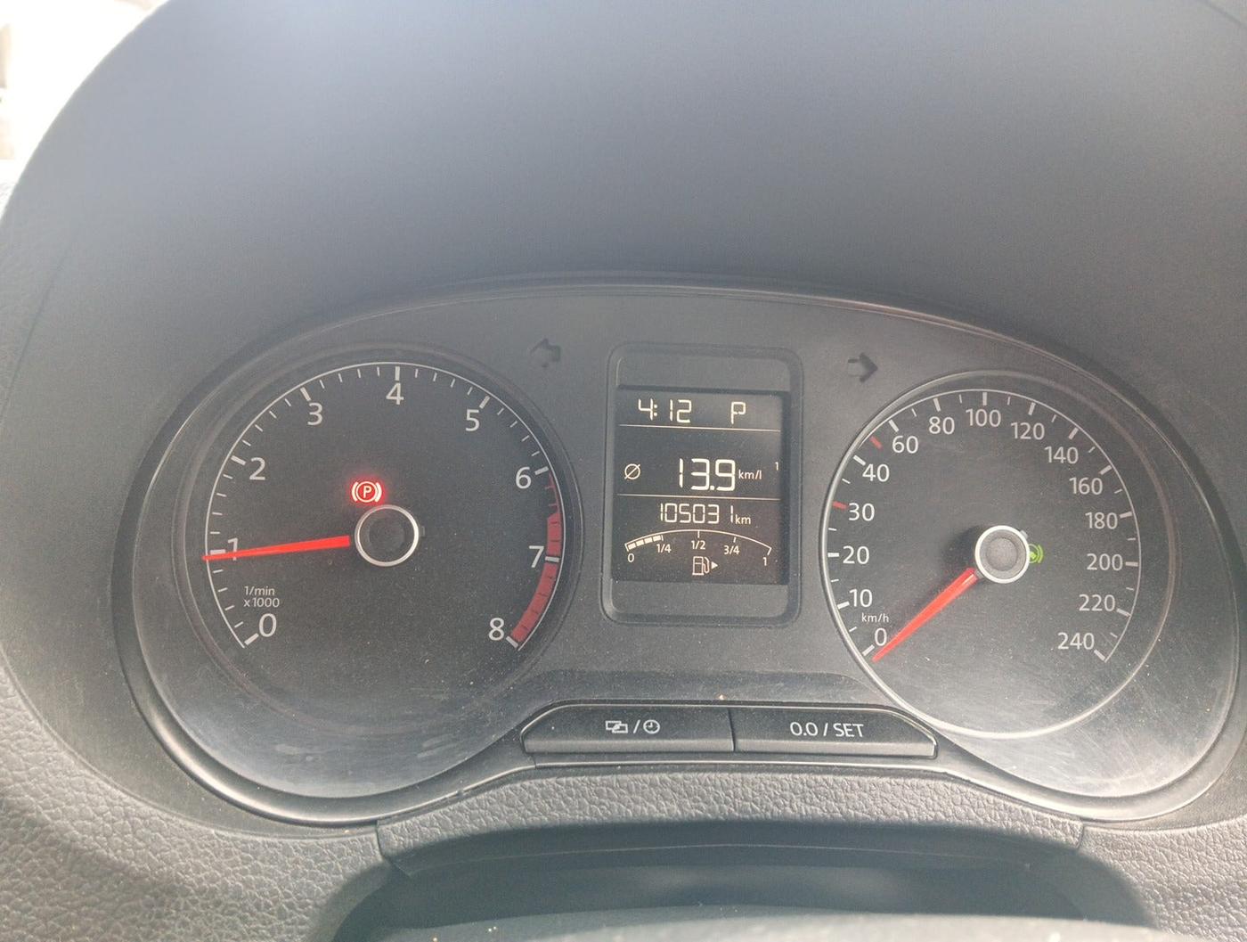 2015 Volkswagen Polo GT TSI AT, Petrol, Automatic, 1,05,031 km, interior