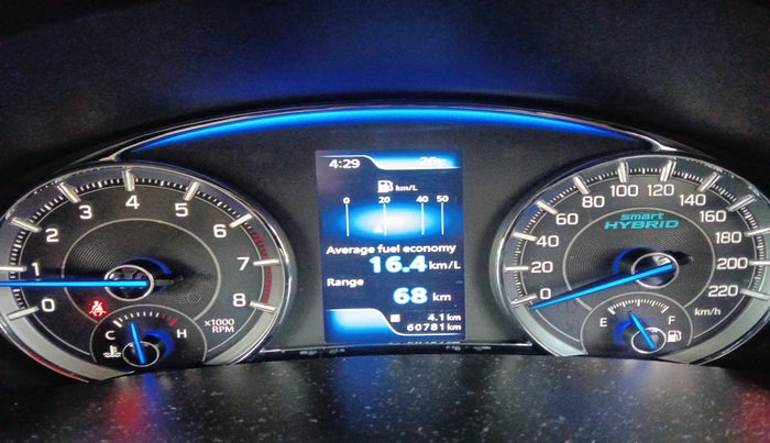 2021 Maruti Ciaz ZETA 1.5 SHVS MT PETROL, Petrol, Manual, 60,781 km, interior