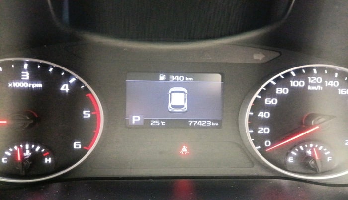 2019 KIA SELTOS HTK PLUS AT 1.5 DIESEL, Diesel, Automatic, 77,423 km, interior