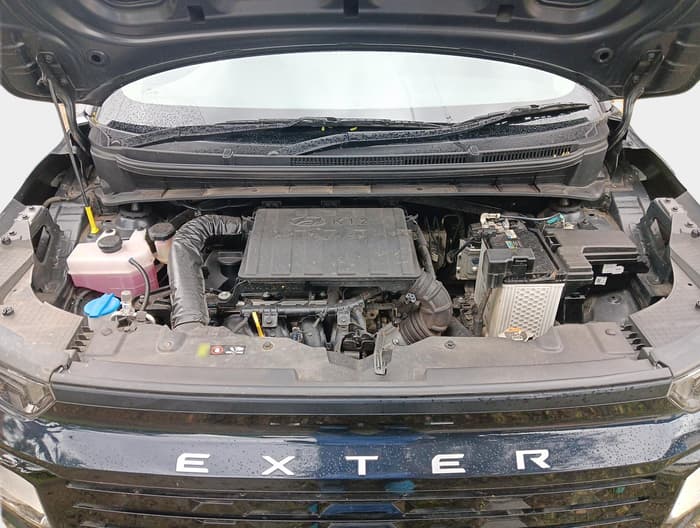 2024 Hyundai EXTER S (O) 1.2 MT, Petrol, Manual, 13,600 km, exterior