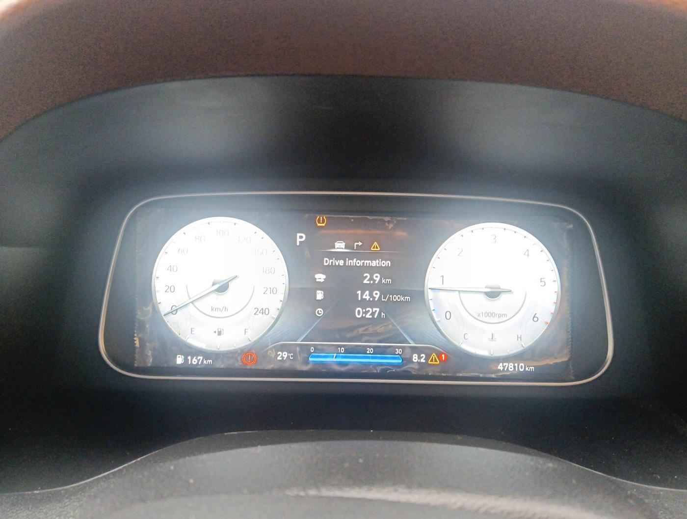 2022 Hyundai ALCAZAR PLATINUM(O) 6STR 1.5 AT, Diesel, Automatic, 47,810 km, interior