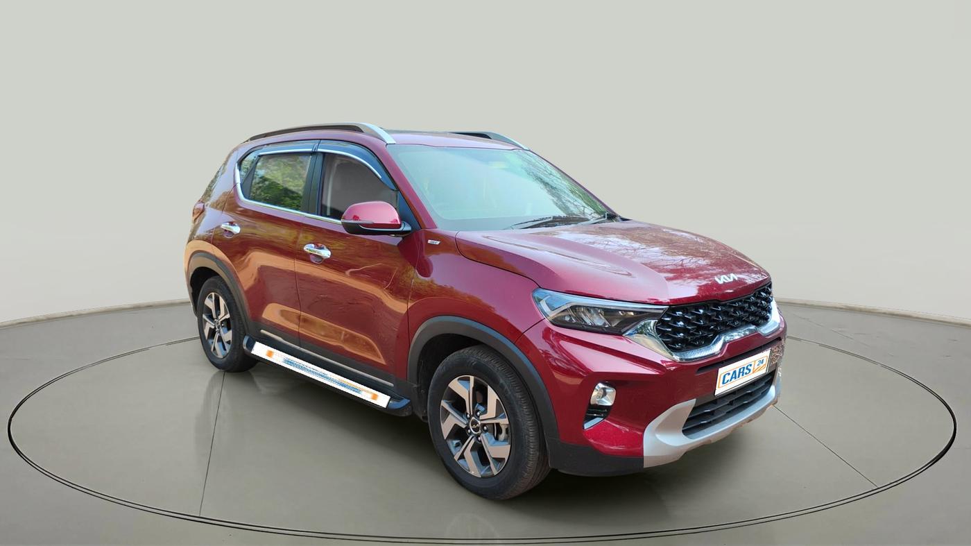 2021 KIA SONET HTX 1.0 IMT, Petrol, Manual, 24,436 km, exterior