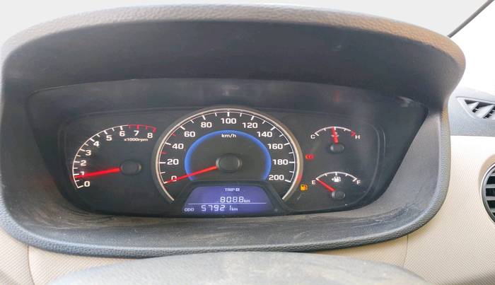 2016 Hyundai Grand i10 MAGNA 1.2 KAPPA VTVT, Petrol, Manual, 57,921 km, interior