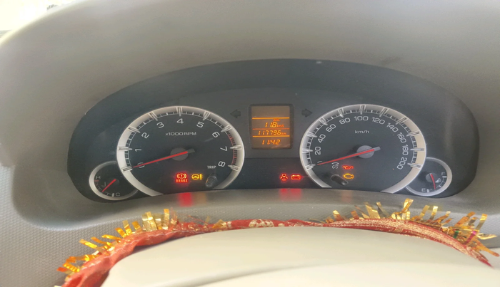 2012 Maruti Ertiga VXI, Petrol, Manual, 1,17,796 km, interior