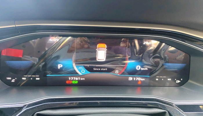 2022 Volkswagen VIRTUS TOPLINE TSI 1.0 AT, Petrol, Automatic, 17,761 km, interior