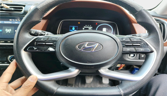 2022 Hyundai ALCAZAR PLATINUM 1.5 MT 7STR, Diesel, Manual, 1,95,725 km, interior