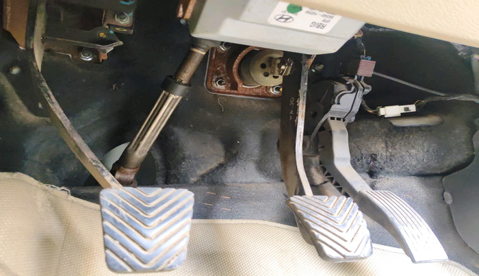 2011 Hyundai Verna FLUIDIC 1.6 VTVT EX, Petrol, Manual, 84,839 km, interior