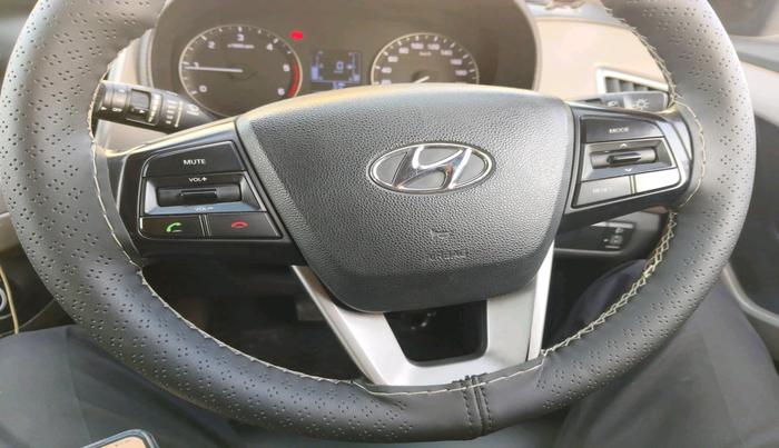 2017 Hyundai Creta SX PLUS AT 1.6 DIESEL, Diesel, Automatic, 1,67,765 km, interior