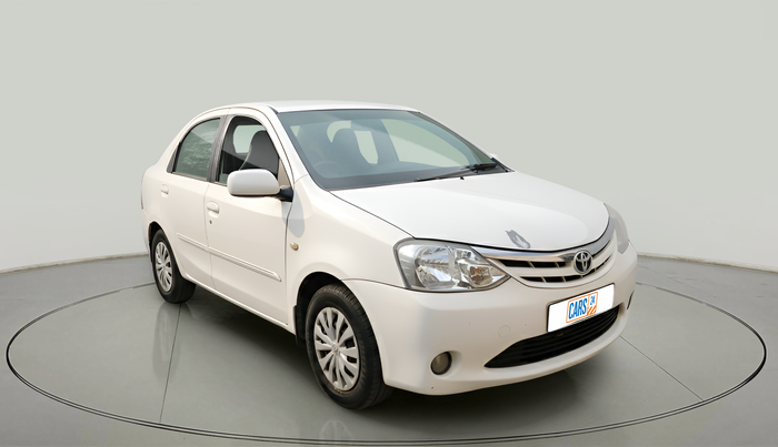 2011 Toyota Etios G, Petrol, Manual, 1,65,582 km, exterior