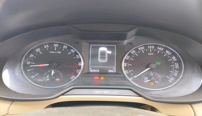 2016 Skoda Octavia 2.0 TDI CR STYLE PLUS AT, Diesel, Automatic, 1,07,010 km, interior