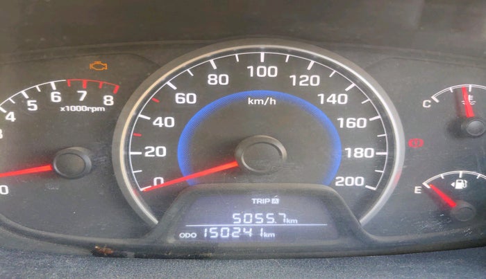 2014 Hyundai Grand i10 SPORTZ 1.2 KAPPA VTVT, Petrol, Manual, 1,50,241 km, interior