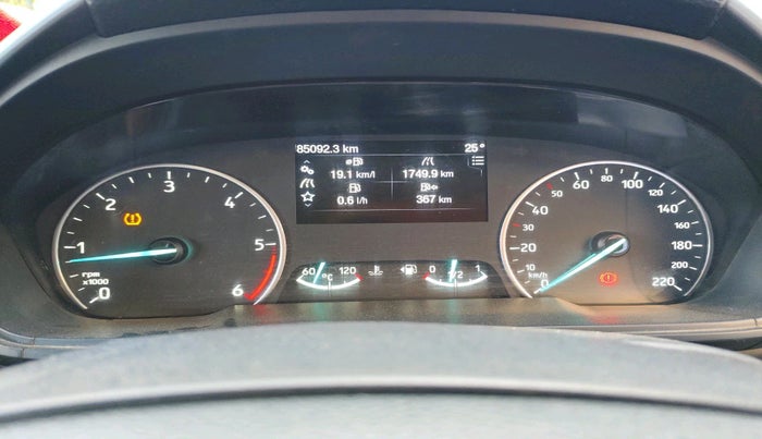 2018 Ford Ecosport TITANIUM 1.5L SPORTS(SUNROOF) DIESEL, Diesel, Manual, 85,092 km, interior