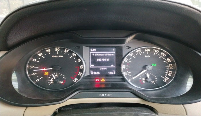 2015 Skoda Octavia ELEGANCE 2.0 TDI AT, Diesel, Automatic, 1,29,686 km, interior