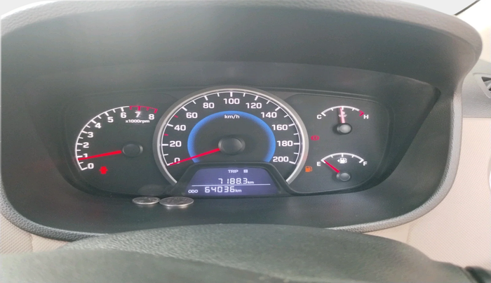 2019 Hyundai Grand i10 SPORTZ 1.2 KAPPA VTVT, CNG, Manual, 64,036 km, interior