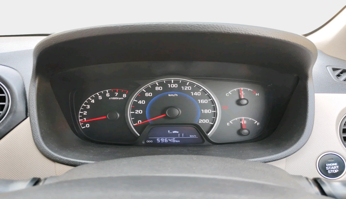 2014 Hyundai Grand i10 SPORTZ 1.2 KAPPA VTVT, Petrol, Manual, 59,646 km, interior