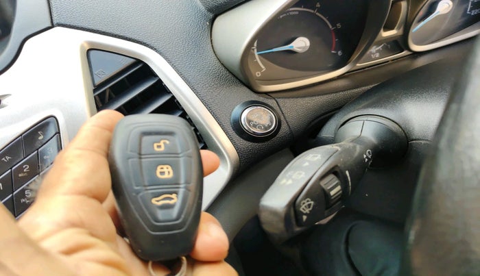 2017 Ford Ecosport TITANIUM 1.5L DIESEL, Diesel, Manual, 1,50,925 km, interior