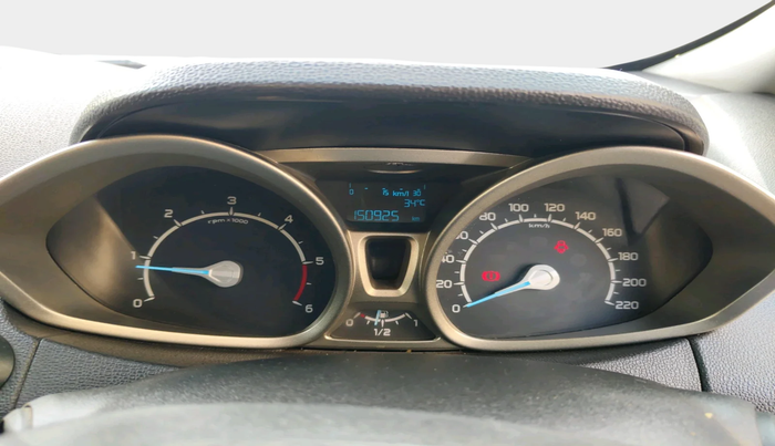 2017 Ford Ecosport TITANIUM 1.5L DIESEL, Diesel, Manual, 1,50,925 km, interior