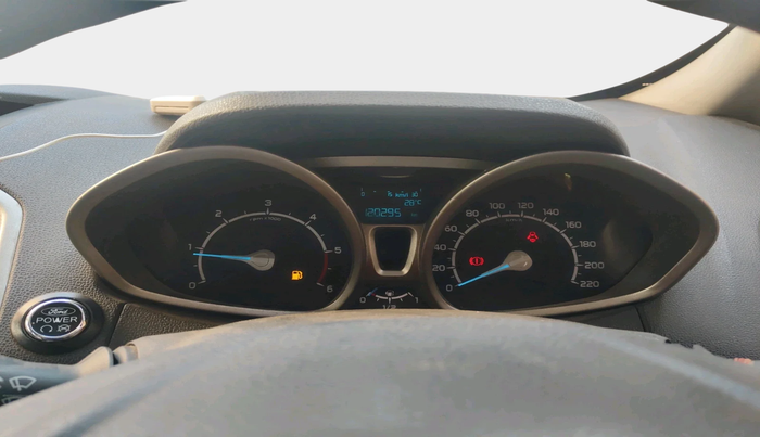 2016 Ford Ecosport TITANIUM 1.5L DIESEL, Diesel, Manual, 1,20,295 km, interior