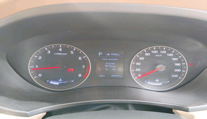 2019 Hyundai Elite i20 ASTA (O) CVT, Petrol, Automatic, 49,991 km, interior