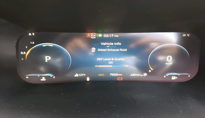 2024 Tata Safari ADVENTURE PLUS DARK EDITION AT, Diesel, Automatic, 7,666 km, interior