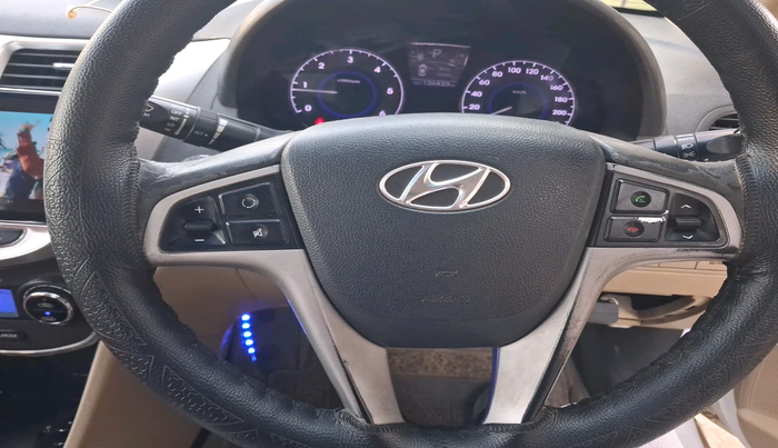 2013 Hyundai Verna FLUIDIC 1.6 CRDI SX AT, Diesel, Automatic, 1,26,433 km, interior