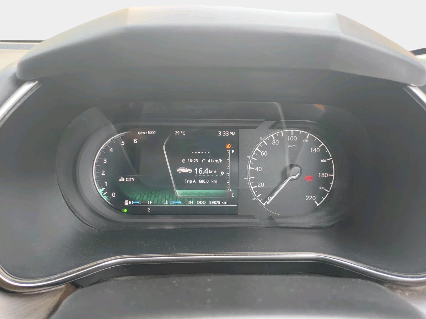 2020 Tata Harrier XZ PLUS 2.0L, Diesel, Manual, 89,875 km, interior