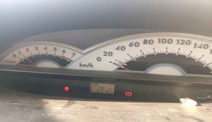 2011 Toyota Etios V, Petrol, Manual, 1,63,164 km, interior