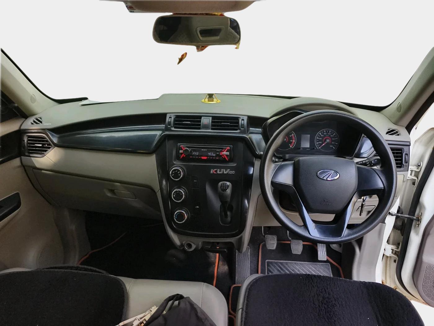 2016 Mahindra Kuv100 K4 PLUS 6 STR, Petrol, Manual, 76,740 km, interior