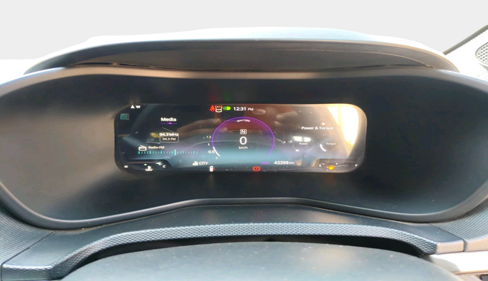 2023 Tata NEXON FEARLESS SUNROOF AMT DUAL TONE 1.5 DIESEL, Diesel, Automatic, 43,398 km, interior