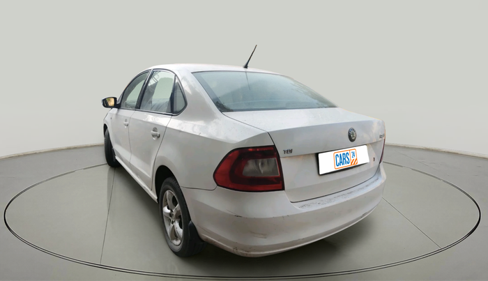 2012 Skoda Rapid ELEGANCE 1.6 TDI CR MT, Diesel, Manual, 1,14,529 km, exterior