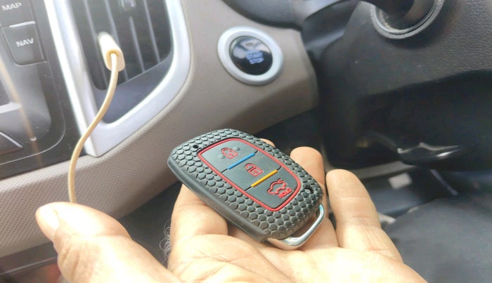 2018 Hyundai Creta SX AT 1.6 DIESEL, Diesel, Automatic, 76,520 km, interior