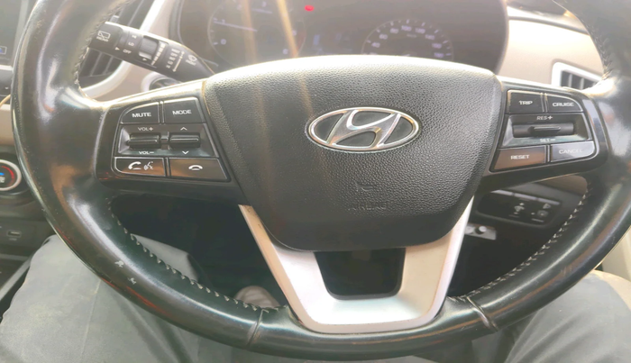 2018 Hyundai Creta SX AT 1.6 DIESEL, Diesel, Automatic, 76,520 km, interior