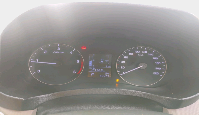 2018 Hyundai Creta SX AT 1.6 DIESEL, Diesel, Automatic, 76,520 km, interior