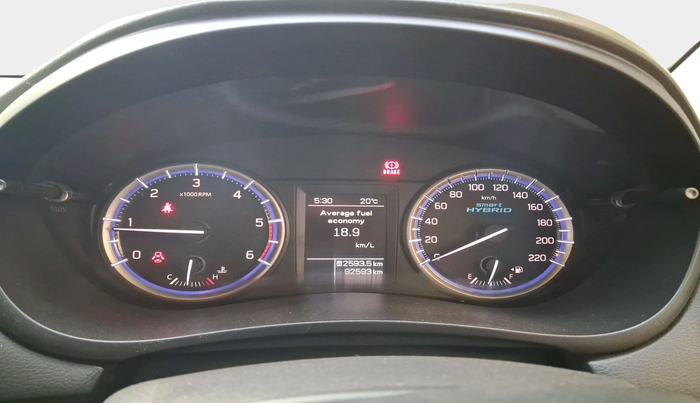 2019 Maruti S Cross ZETA 1.3, Diesel, Manual, 92,593 km, interior