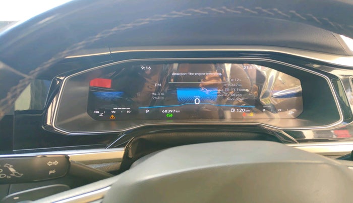 2022 Volkswagen VIRTUS TOPLINE TSI 1.0 AT, Petrol, Automatic, 68,397 km, interior