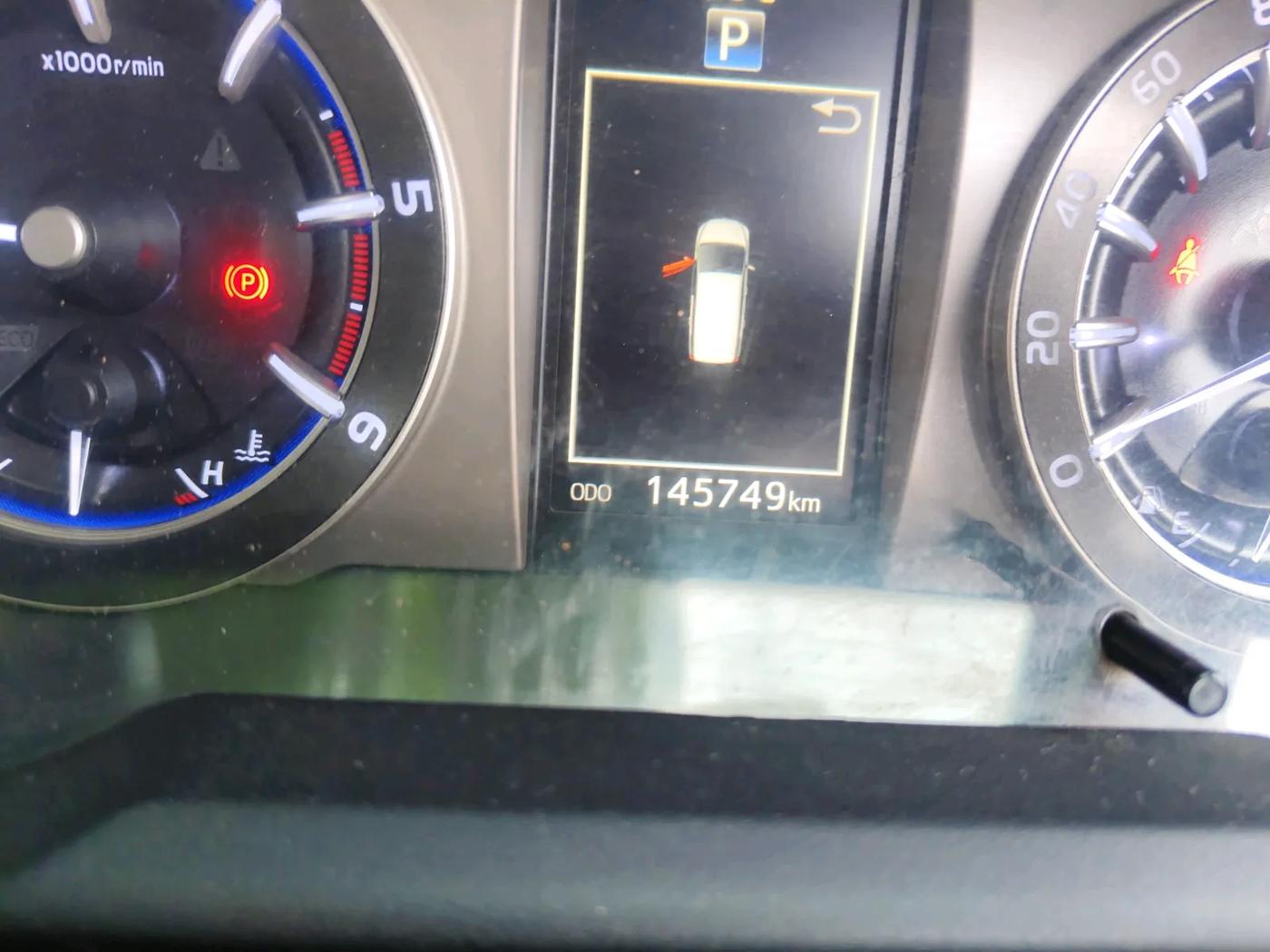 2016 Toyota Innova Crysta 2.8 ZX AT 7 STR, Diesel, Automatic, 1,45,749 km, interior