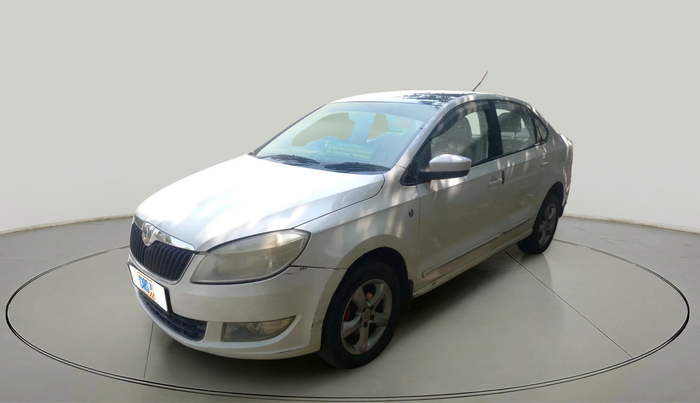 2013 Skoda Rapid ELEGANCE 1.6 TDI CR MT, Diesel, Manual, 1,24,387 km, exterior