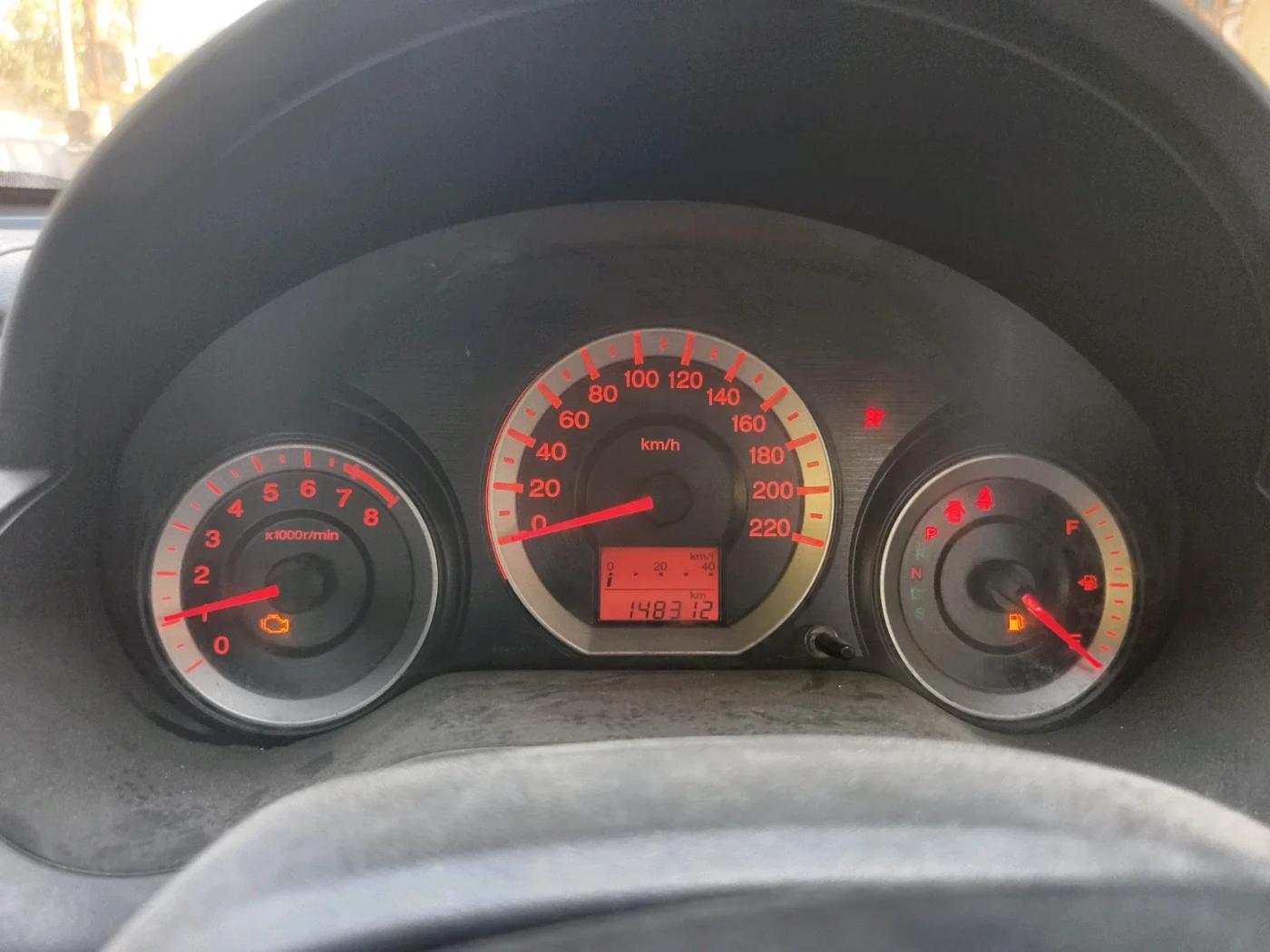 2010 Honda City 1.5L I-VTEC V AT, CNG, Automatic, 1,48,312 km, interior