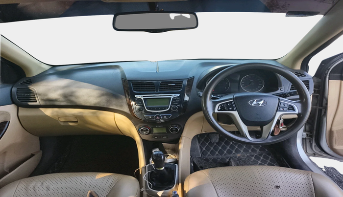 2014 Hyundai Verna FLUIDIC 1.6 CRDI SX, Diesel, Manual, 95,149 km, interior