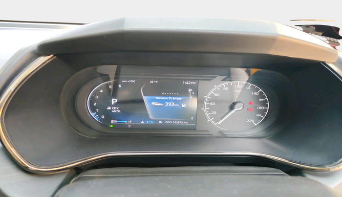 2021 Tata Safari XZA PLUS ADVENTURE, Diesel, Automatic, 1,02,673 km, interior