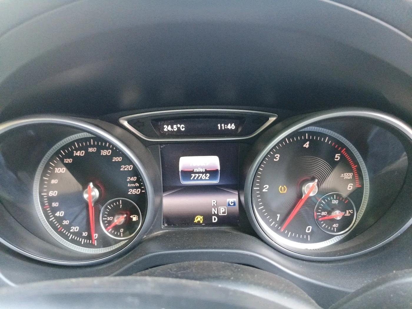 2017 Mercedes Benz GLA Class 200 CDI SPORT, Diesel, Automatic, 1,25,147 km, interior