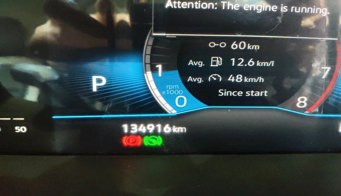 2022 Volkswagen TAIGUN TOPLINE 1.0 TSI AT, Petrol, Automatic, 1,34,916 km, interior