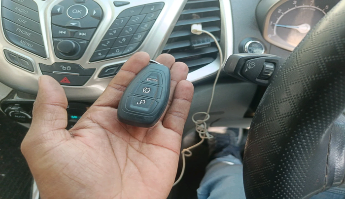 2016 Ford Ecosport TITANIUM 1.5L PETROL, Petrol, Manual, 1,04,685 km, interior