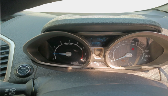 2016 Ford Ecosport TITANIUM 1.5L PETROL, Petrol, Manual, 1,04,685 km, interior